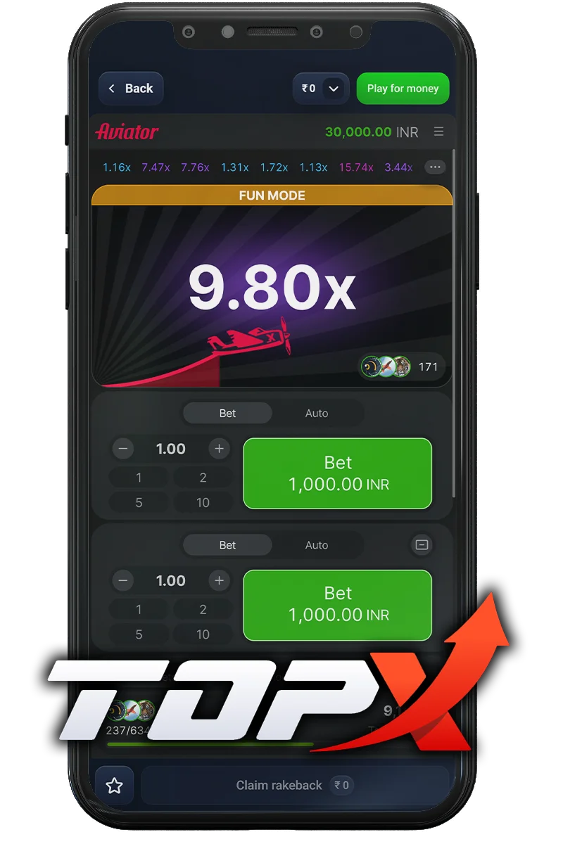 Airplane Game on TopX